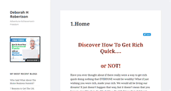 Desktop Screenshot of deborah-robertson.com