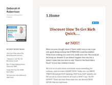 Tablet Screenshot of deborah-robertson.com